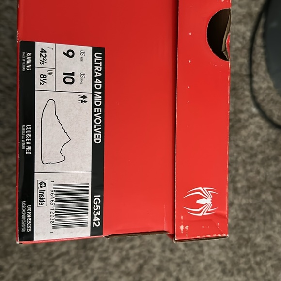 Adidas Spider-Man 2 Ultra 4D Mid evolved. Size 9 DS - Picture 7 of 9